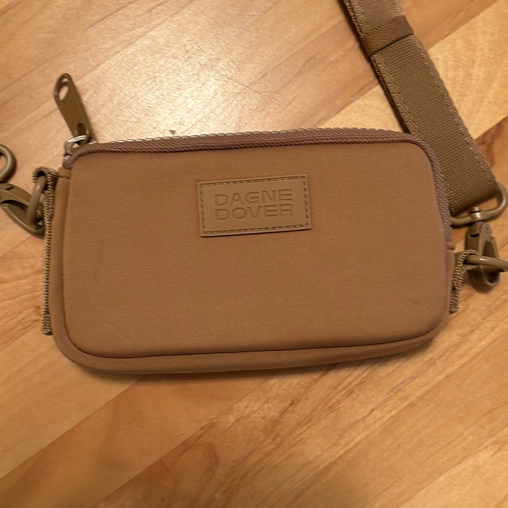 Dagne Dover Tan Crossbody Bag